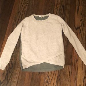 Madewell highlow sweater